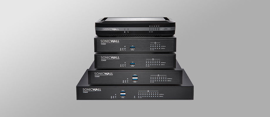 Selection of sonicwall firewalls 